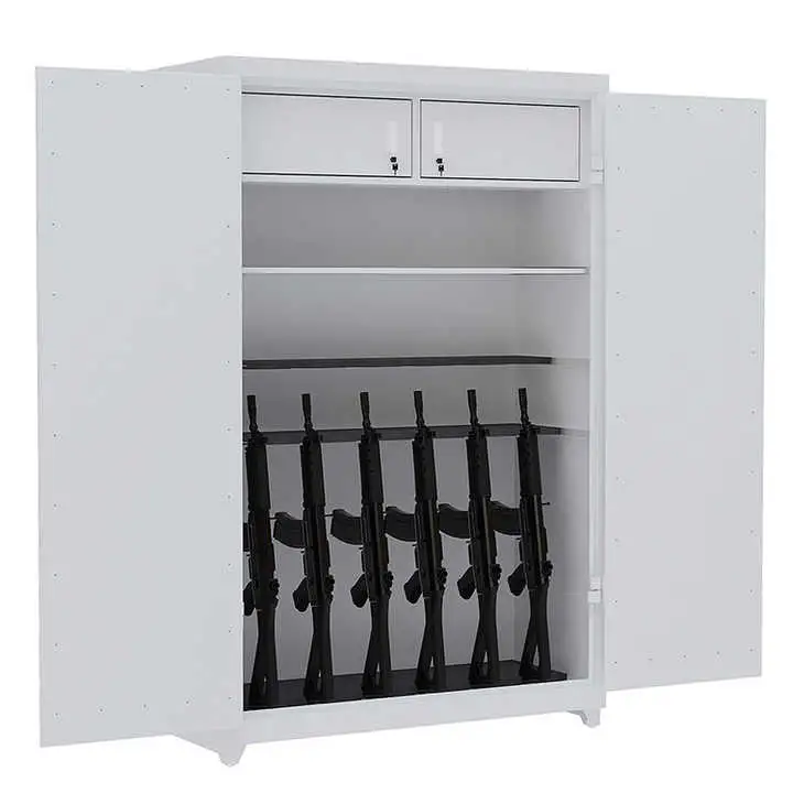 Gun Safe with 2 Set of Mechanical Lock Security Gun Cabinets