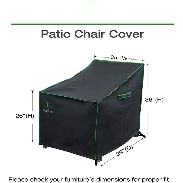 Heavy Duty Waterproof UV Resistant Outdoor Furniture Cover Patio Chair Cover