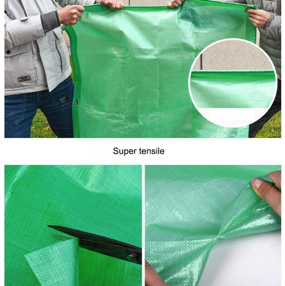220GSM 6.5oz Durable Outdoor Cover PE Tarpaulin Tarps for Truck Cover