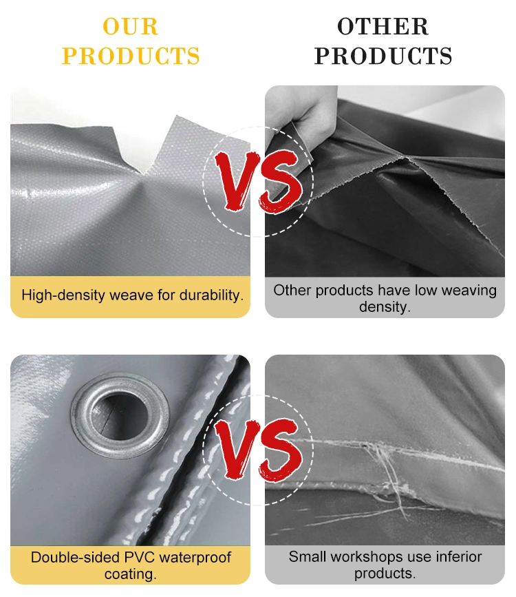 China Factory Cheap Price Poly Tarp PVC Tarpaulin Covers Scaffold Tarps