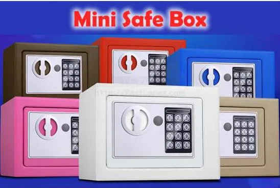 Waterproof Fireproof Key Home Safe Box Furniture Safes