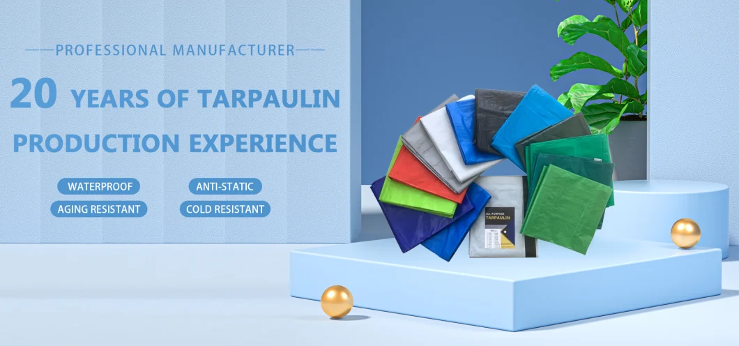 China Factory Tech Custom Made PE Tarpaulin 100% Virgin Outdoor PE Tarpaulin Plastic Waterproof PE Tarps