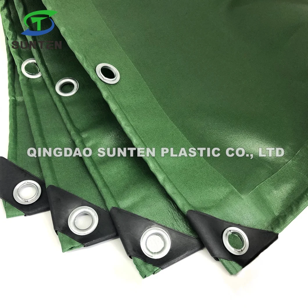 High-Quality Waterproof/UV Resistant/Flame Retardant Plastic/Vinyl/PVC Coated/Laminated Tarp for Truck &amp; Lorry Cover, Tent, Awnings, Pond/Pool Liner, etc