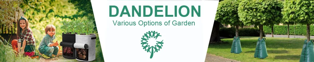 Dandelion 20 Gallon Slow Release Ground Tree Watering Bag for Garden Forest Desert