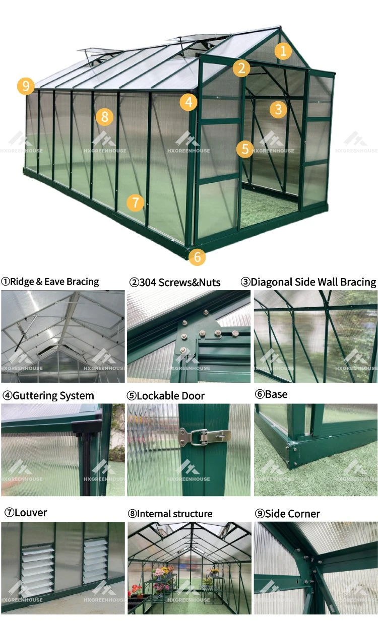 Inflatable Trusses Hoop Fertilizer Pipe Horticulture Dimmable Sam-Sung Cucumber Seed for Greenhouse