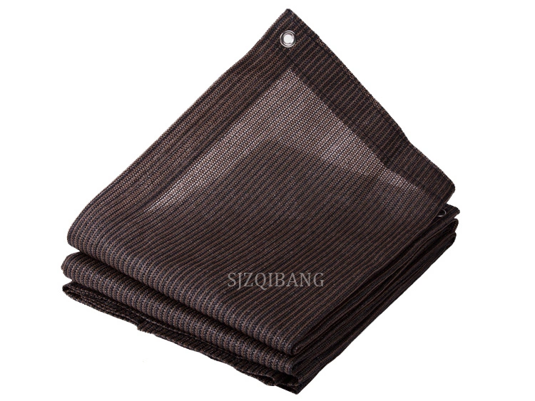 Anti UV Poly Horticulture Gardening Car Park Reinforced Edge 70 Plastic Shade Cloth with Buttonholes